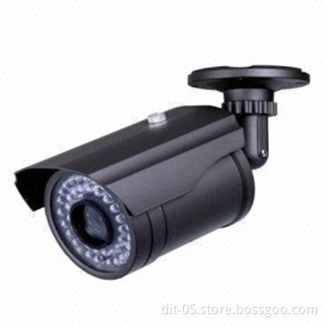 Outdoor Camera with IP66 Weather-proof, 1/3-inch Sony, 550/600/700TVL Resolution, 12/16mm Lens